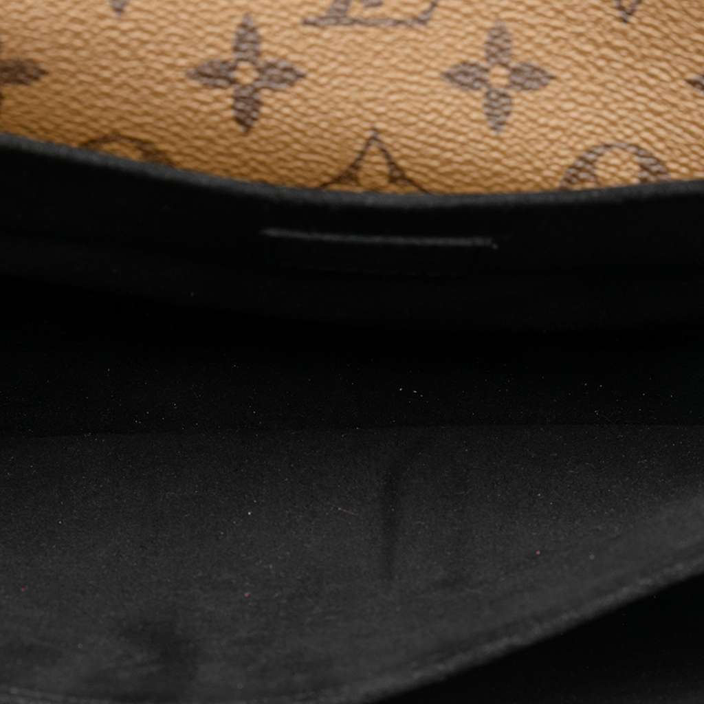 Louis Vuitton Monogram Reverse Pochette Metis Brown Good condition - Model View