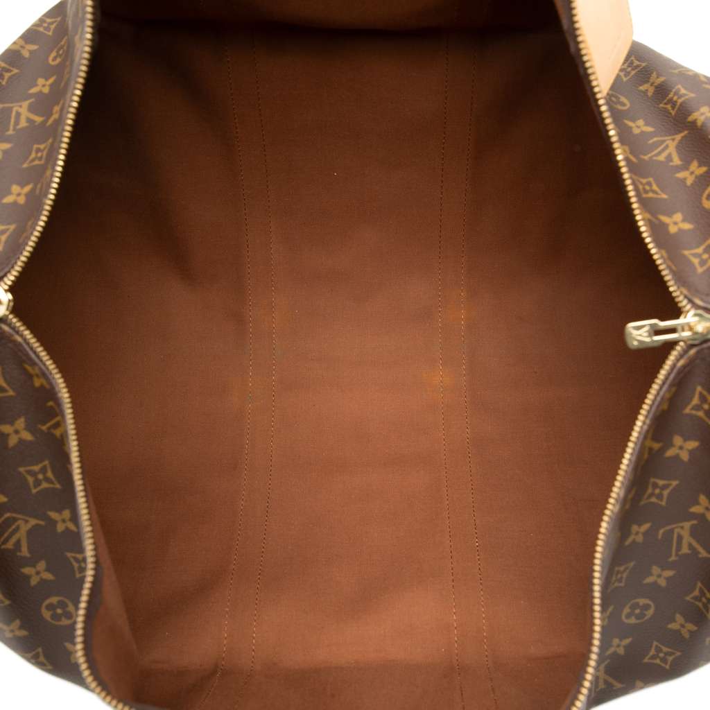 Louis Vuitton Monogram Keepall 60 Brown Good condition - Model View