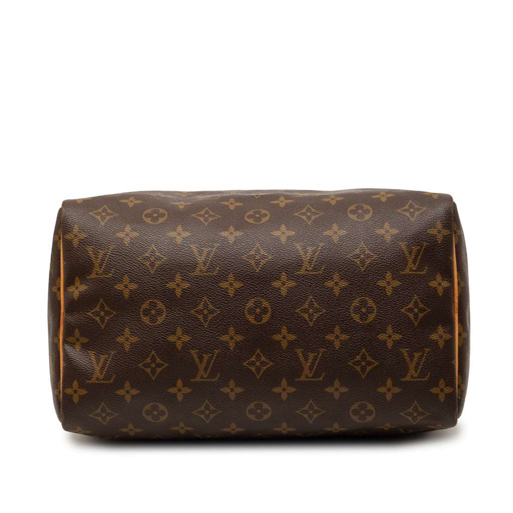 Louis Vuitton Monogram Speedy 30 Brown Good condition - Inside View