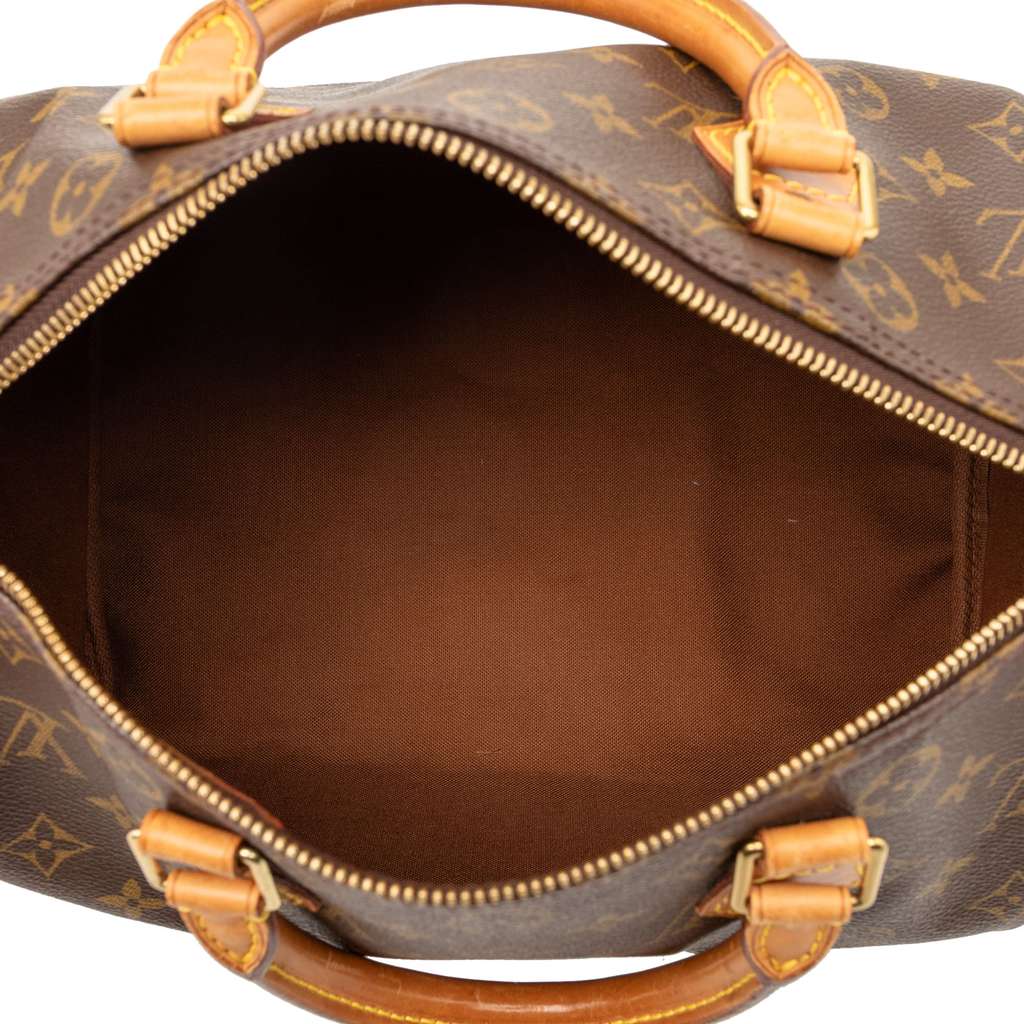 Louis Vuitton Monogram Speedy 30 Brown Good condition - Model View