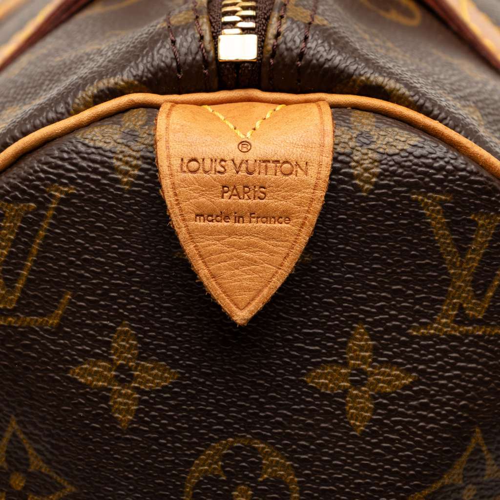 Louis Vuitton Monogram Speedy 30 Brown Good condition - Box View