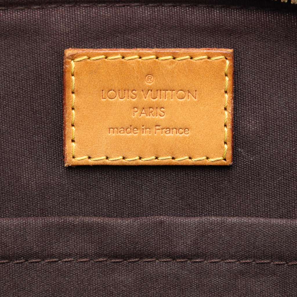 Louis Vuitton Monogram Vernis Alma BB Purple Leather Good condition - Box View