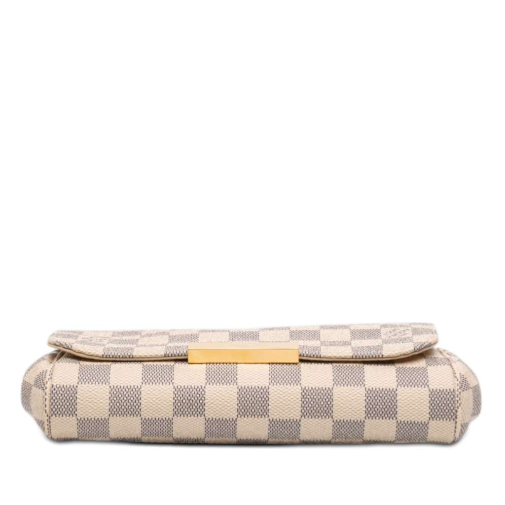 Louis Vuitton Damier Azur Favorite PM White Good condition - Inside View