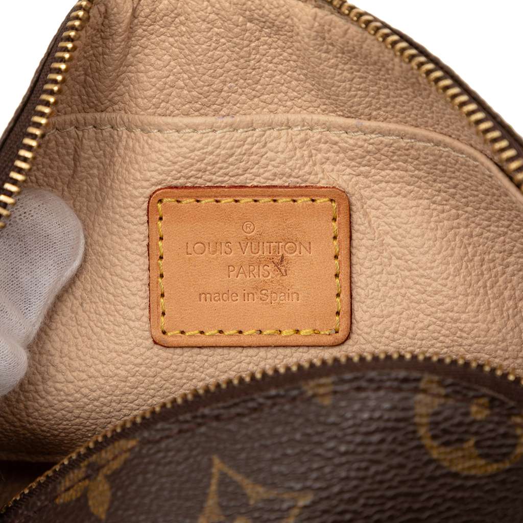 Louis Vuitton Monogram Cosmetic Pouch PM Brown Fair condition - Box View