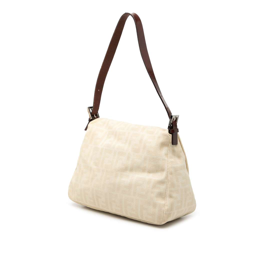 Fendi Zucca Canvas Mamma Forever Brown Canvas Good condition - Back View