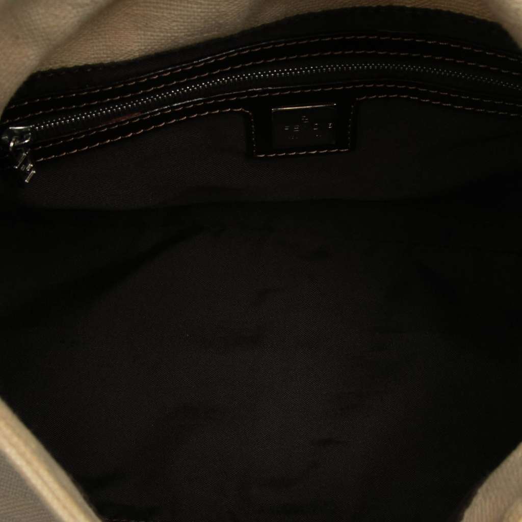 Fendi Zucca Canvas Mamma Forever Brown Canvas Good condition - Model View