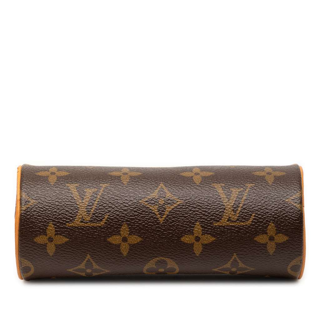 Louis Vuitton Monogram Papillon Pochette Brown Good condition - Inside View