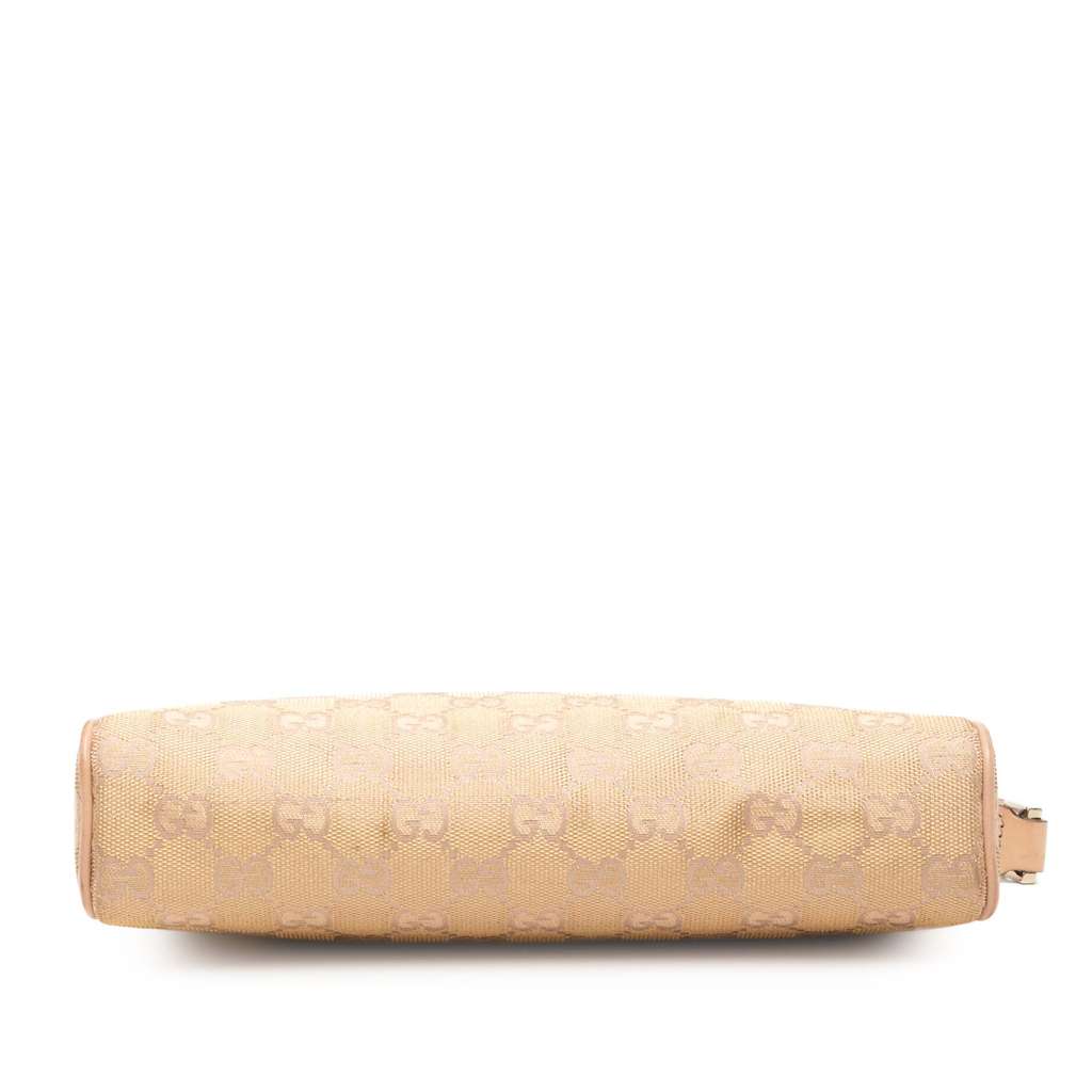 Gucci GG Canvas Abbey D Ring Pochette Beige Canvas Good condition - Inside View