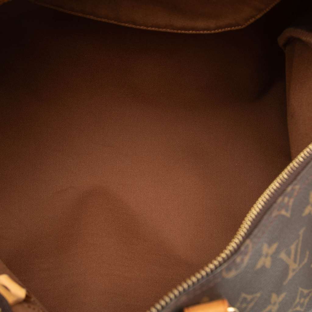 Louis Vuitton Monogram Speedy 35 Brown Fair condition - Model View