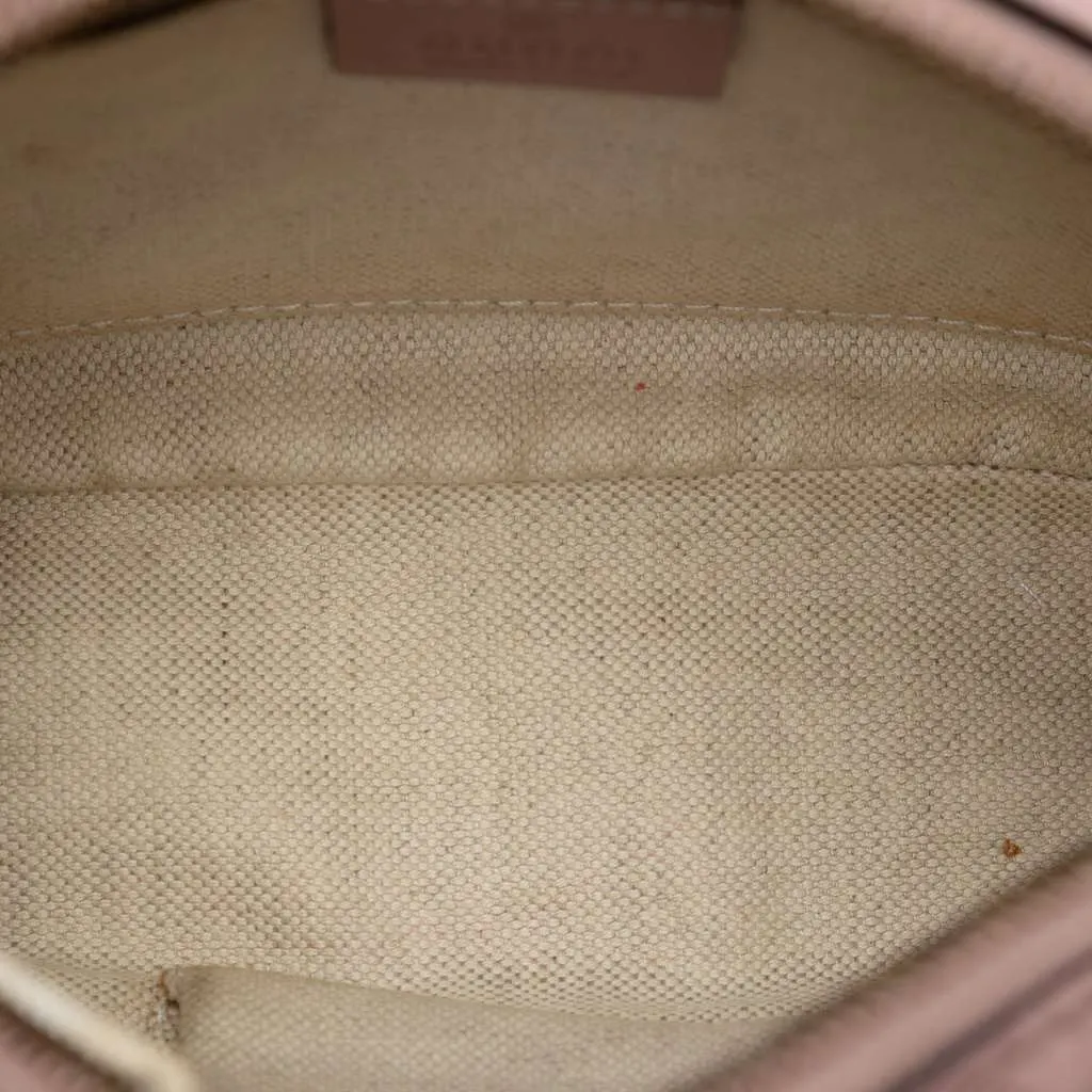Gucci Metallic Microguccissima Sunshine Disco Camera Bag Pink Leather Very good - Model View