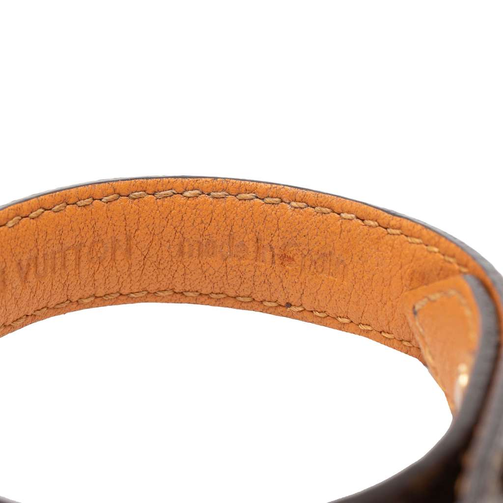 Louis Vuitton Monogram Essential V Bracelet Brown Good condition - Box View