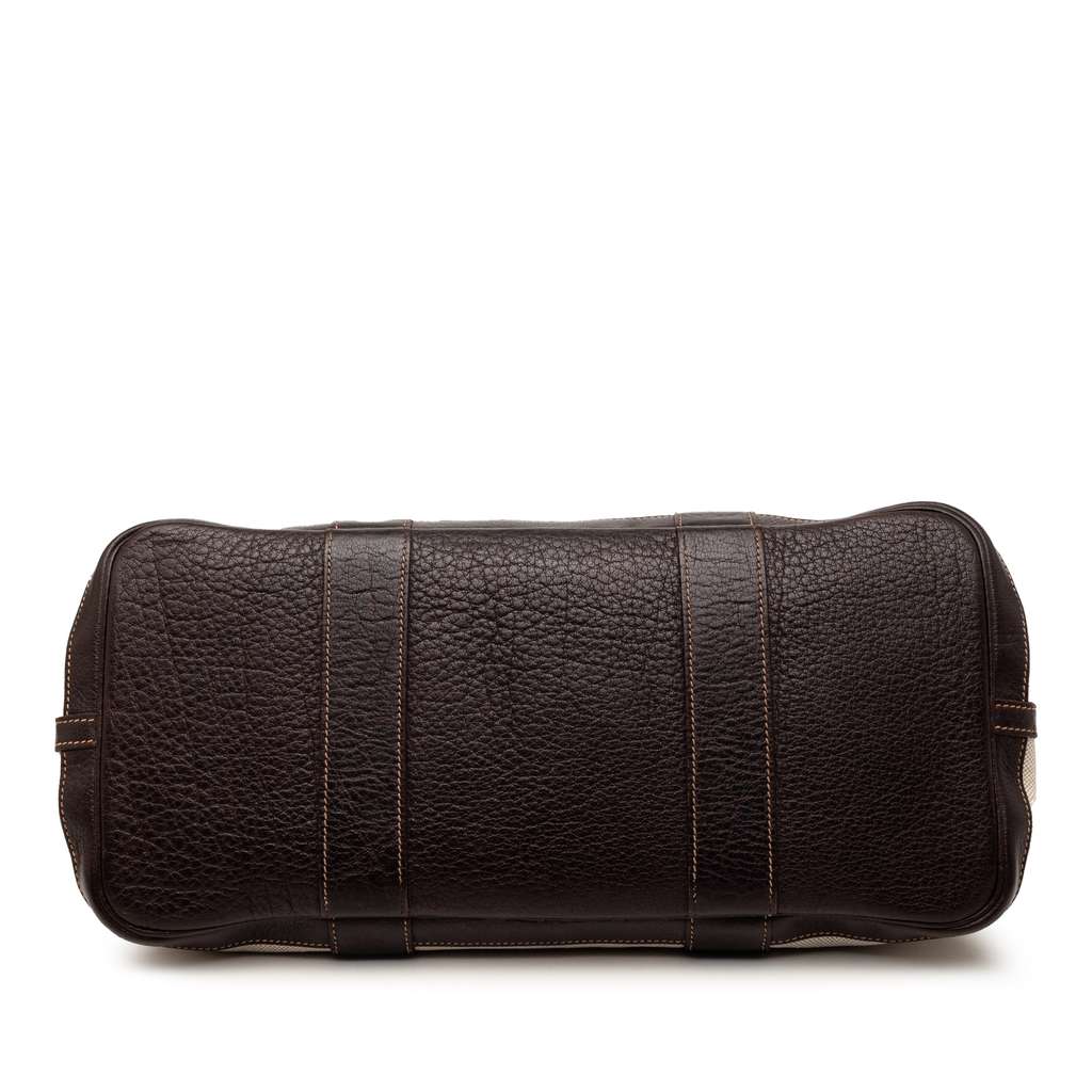 Hermès Toile and Negonda Garden Party 36 Beige Canvas Fair condition - Inside View