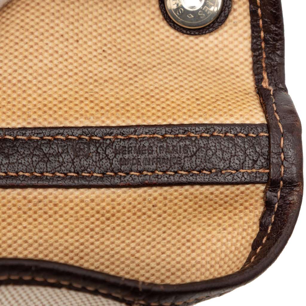 Hermès Toile and Negonda Garden Party 36 Beige Canvas Fair condition - Box View