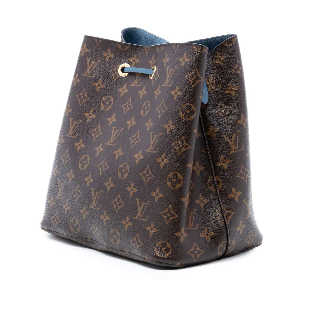 Louis Vuitton Monogram Neonoe MM Brown Good condition - Back View