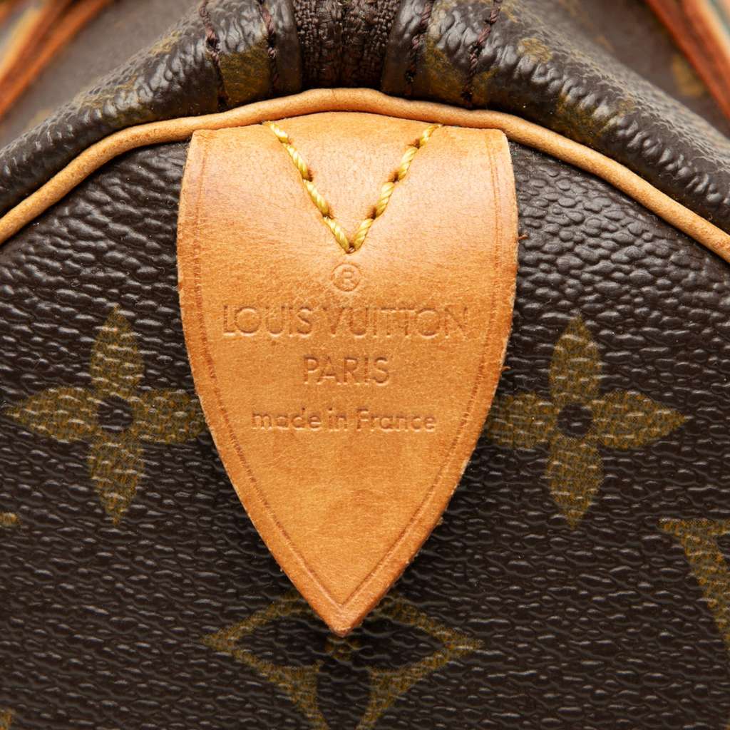 Louis Vuitton Monogram Speedy 25 Brown Good condition - Box View