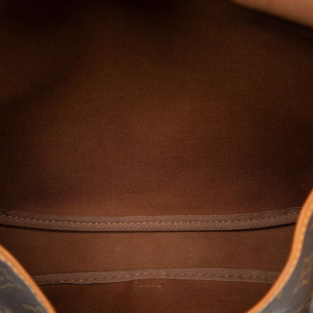 Louis Vuitton Monogram Saumur 25 Brown Good condition - Model View