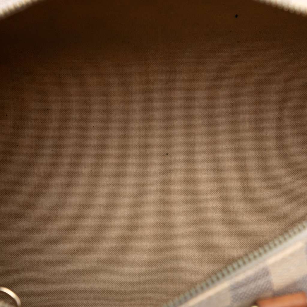 Louis Vuitton Damier Azur Speedy 30 White Good condition - Model View