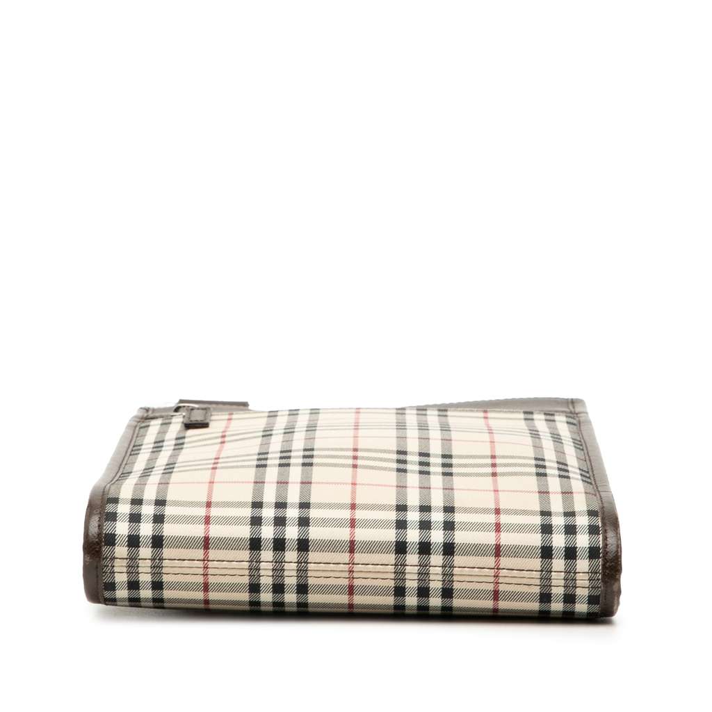 Burberry House Check Canvas Crossbody Beige Good condition - Inside View