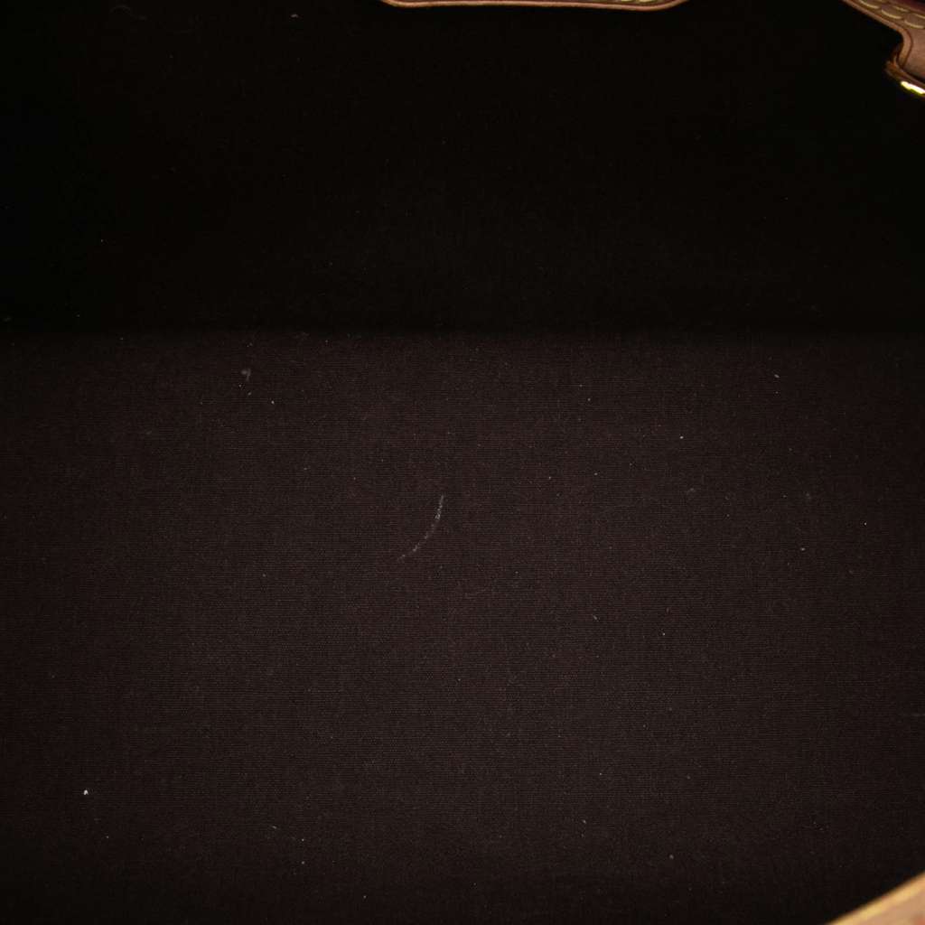 Louis Vuitton Monogram Vernis Brea MM Purple Leather Fair condition - Model View