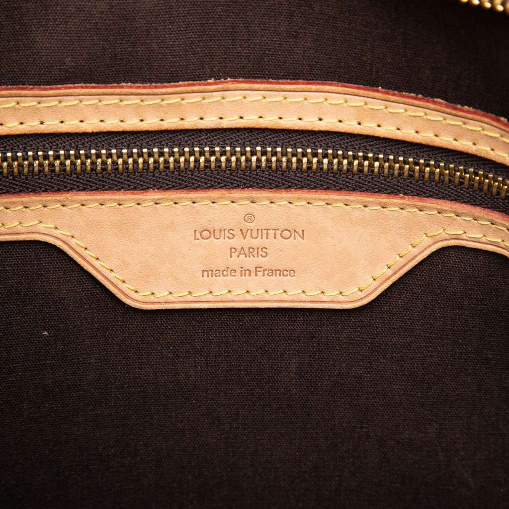 Louis Vuitton Monogram Vernis Brea MM Purple Leather Fair condition - Box View