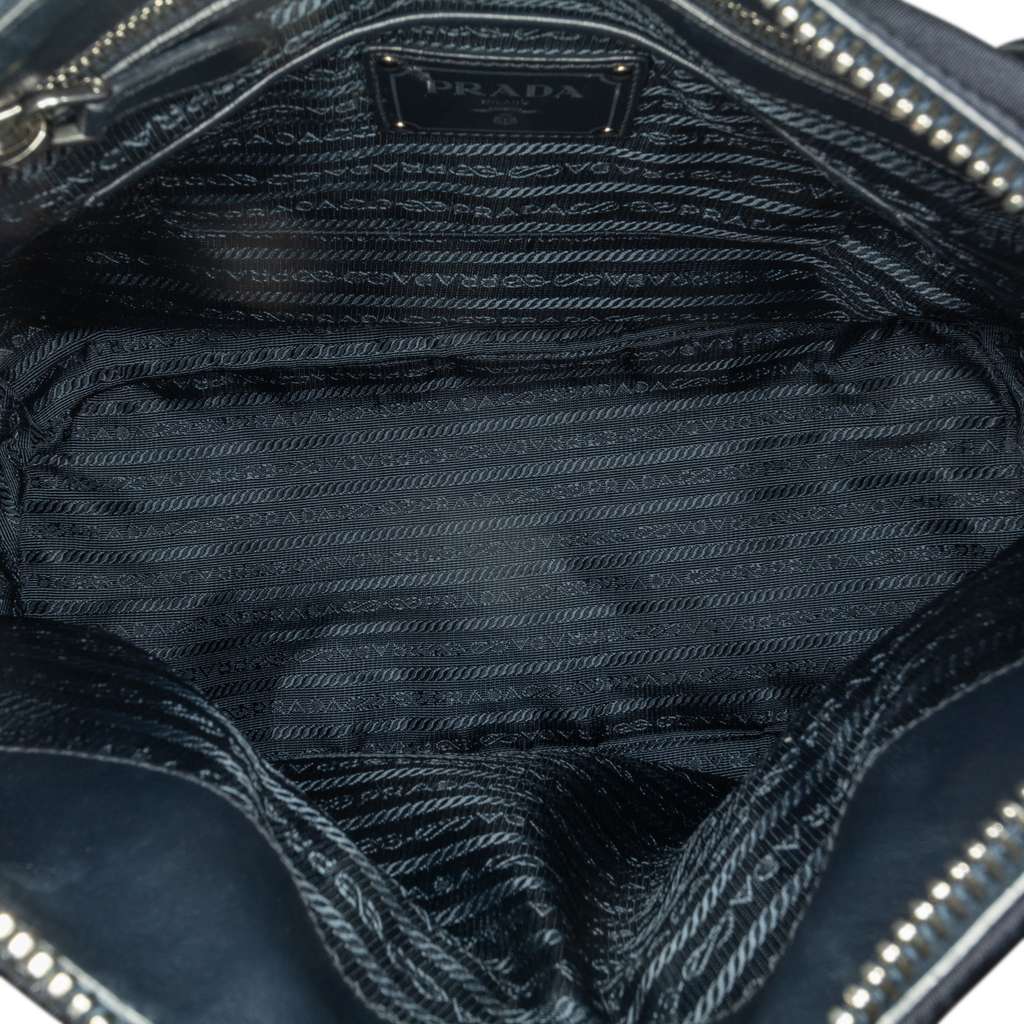 Prada Tessuto Satchel Black Good condition - Model View