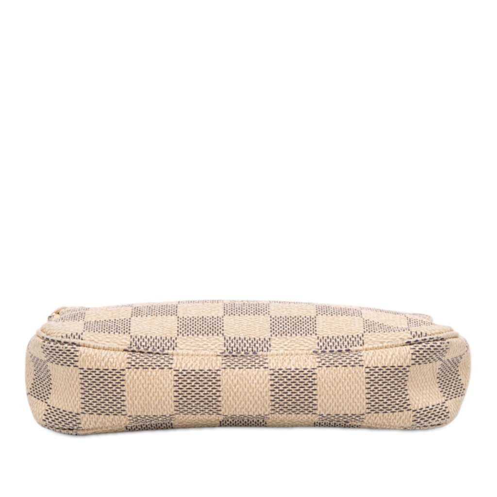 Louis Vuitton Damier Azur Mini Pochette Accessoires White Good condition - Inside View