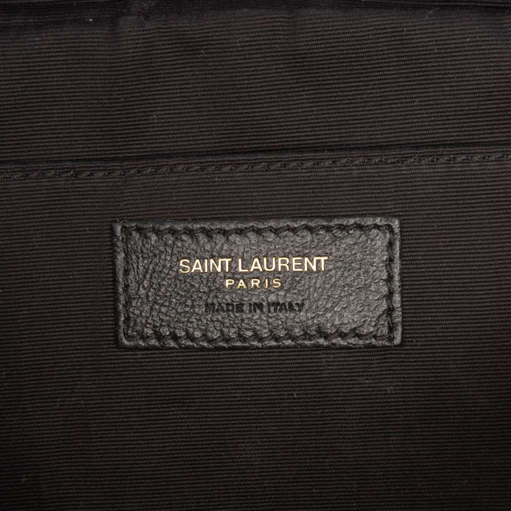 Saint Laurent Matelasse Leather Monogram Lou Camera Bag Brown Leather Good condition - Box View