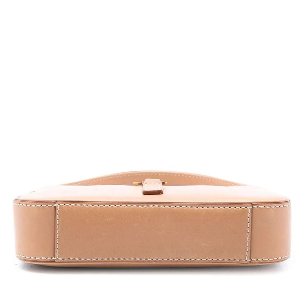 Saint Laurent Mini Smooth Calfskin Le 5 a 7 Brown Leather Very good - Inside View