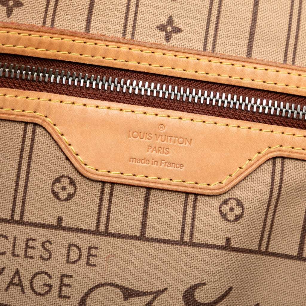 Louis Vuitton Monogram Neverfull GM Brown Good condition - Box View