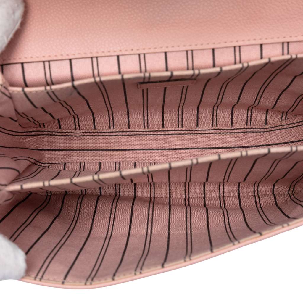 Louis Vuitton Monogram Empreinte Pochette Metis Pink Leather Good condition - Model View