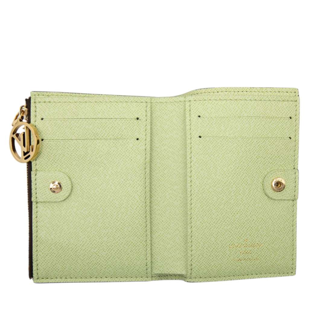 Louis Vuitton Monogram Lisa Small Wallet Brown Good condition - Model View