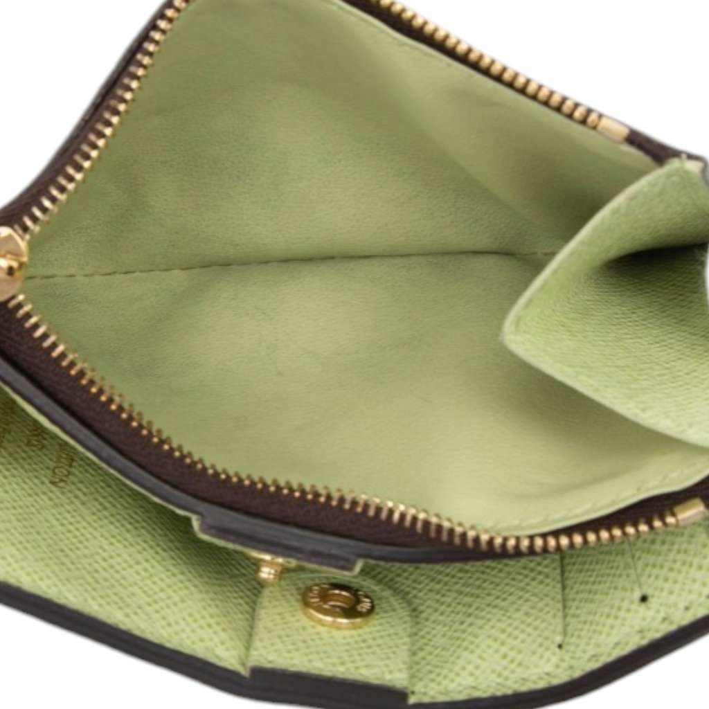 Louis Vuitton Monogram Lisa Small Wallet Brown Good condition - Box View