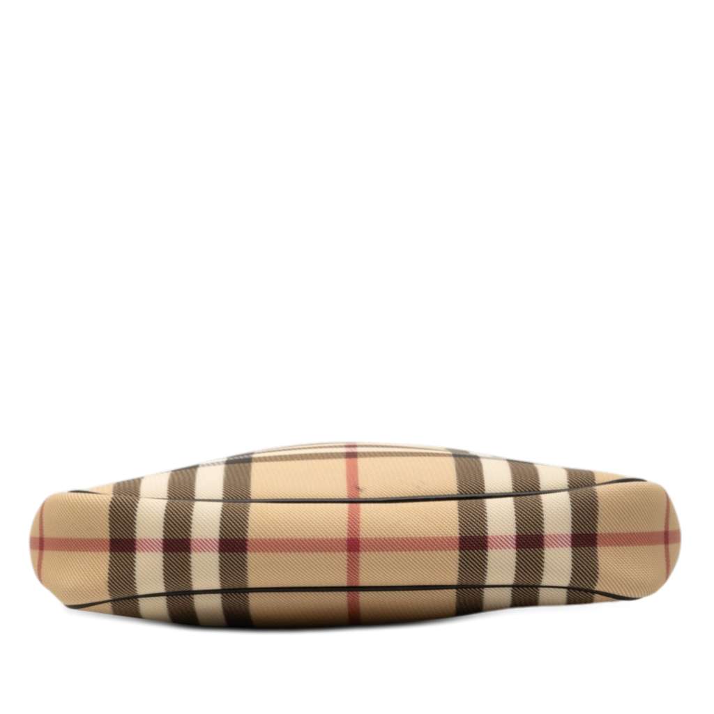 Burberry House Check Canvas Crossbody Beige Canvas Good condition - Inside View