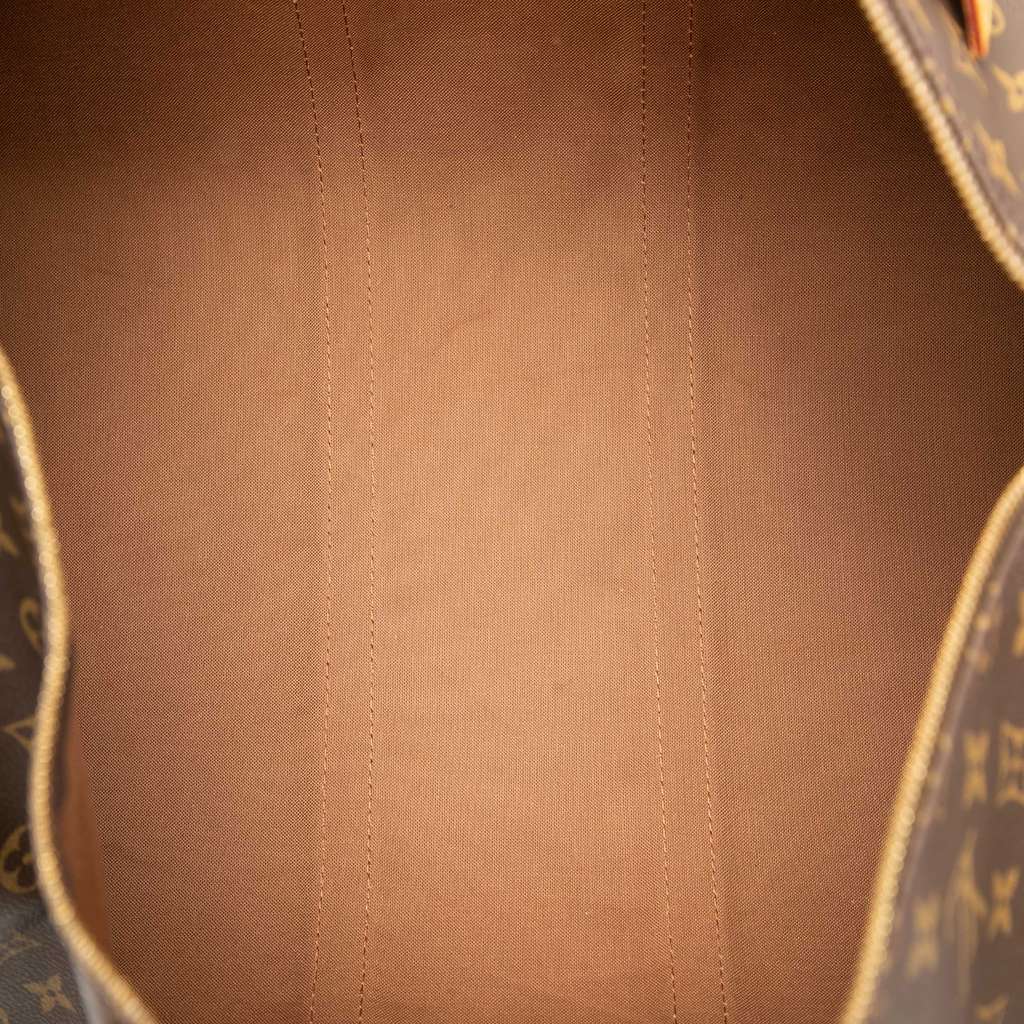 Louis Vuitton Monogram Keepall Bandouliere 55 Brown Good condition - Model View