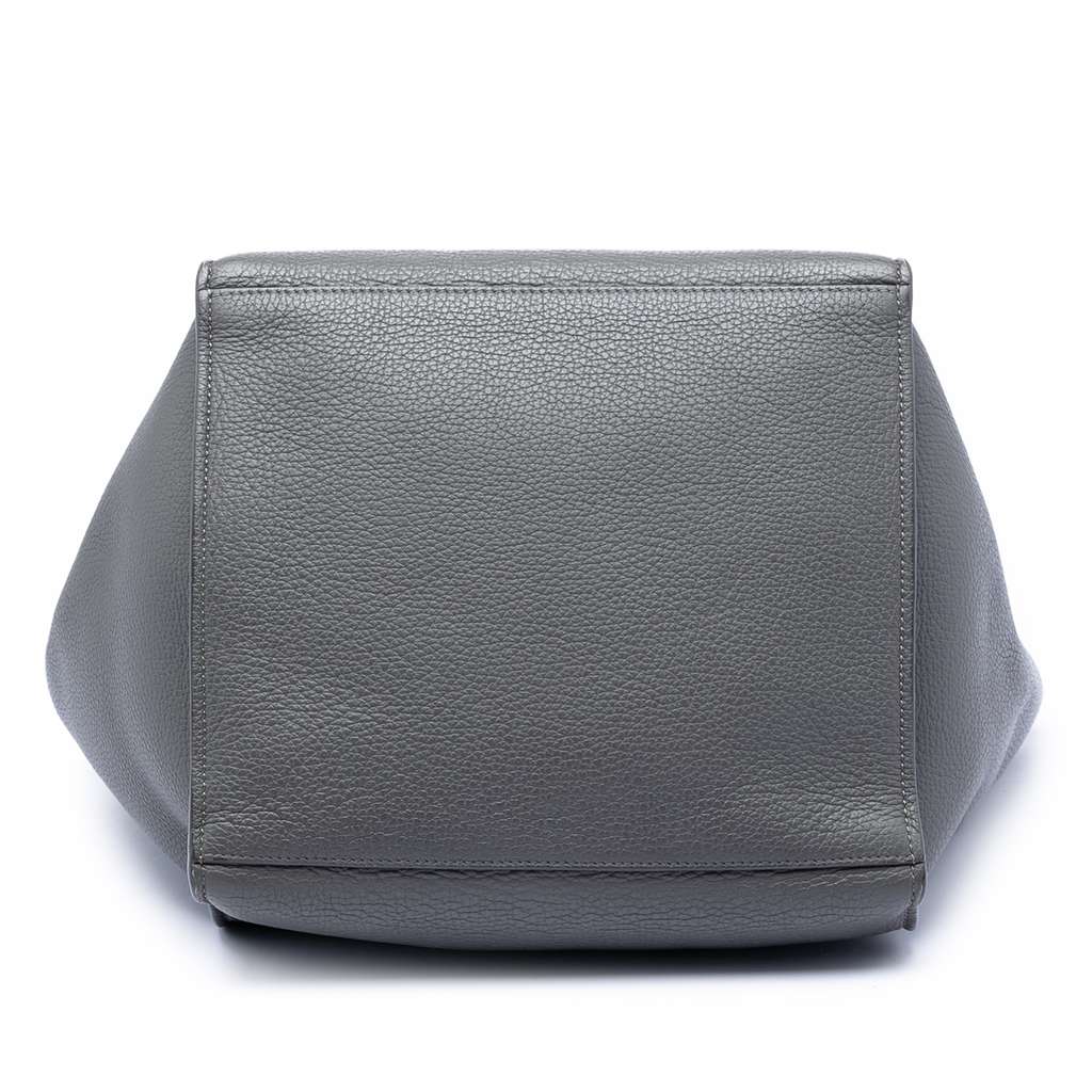 Celine Small Grained Calfskin Big Bag Grey Leather Good condition - Inside View