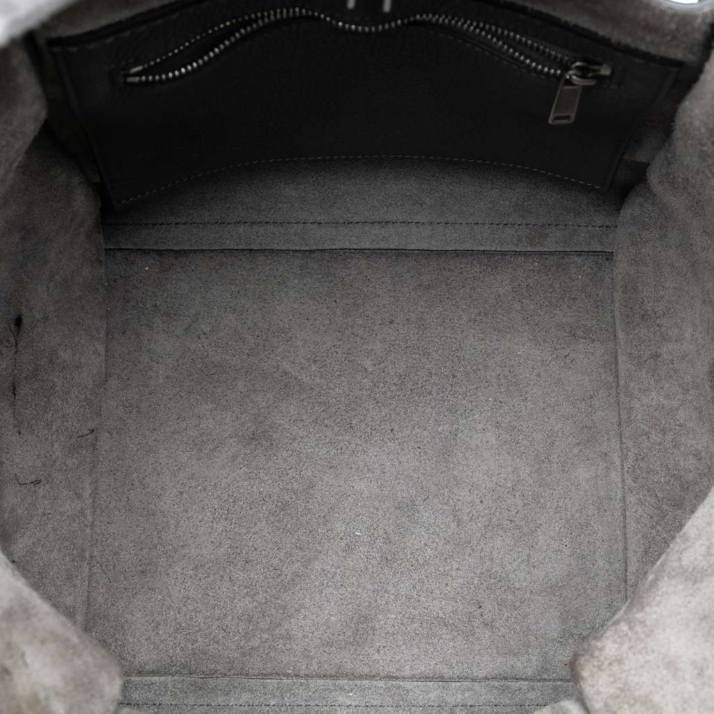 Celine Small Grained Calfskin Big Bag Grey Leather Good condition - Model View