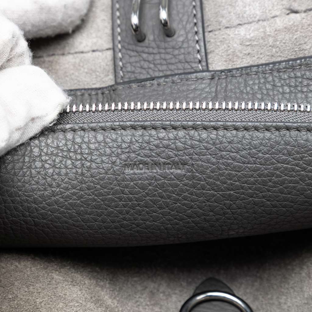 Celine Small Grained Calfskin Big Bag Grey Leather Good condition - Box View