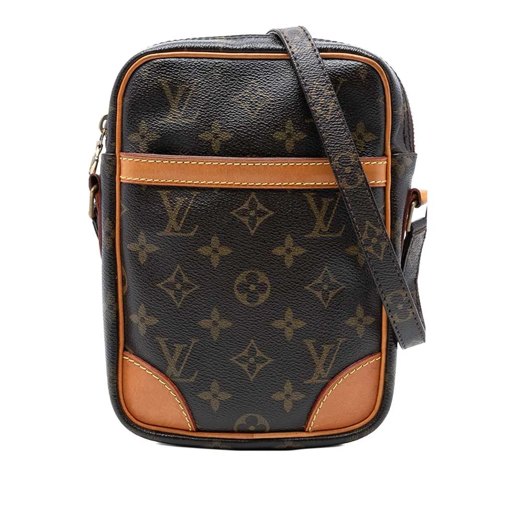 Louis Vuitton Monogram Danube Brown Canvas Very good - Front View
