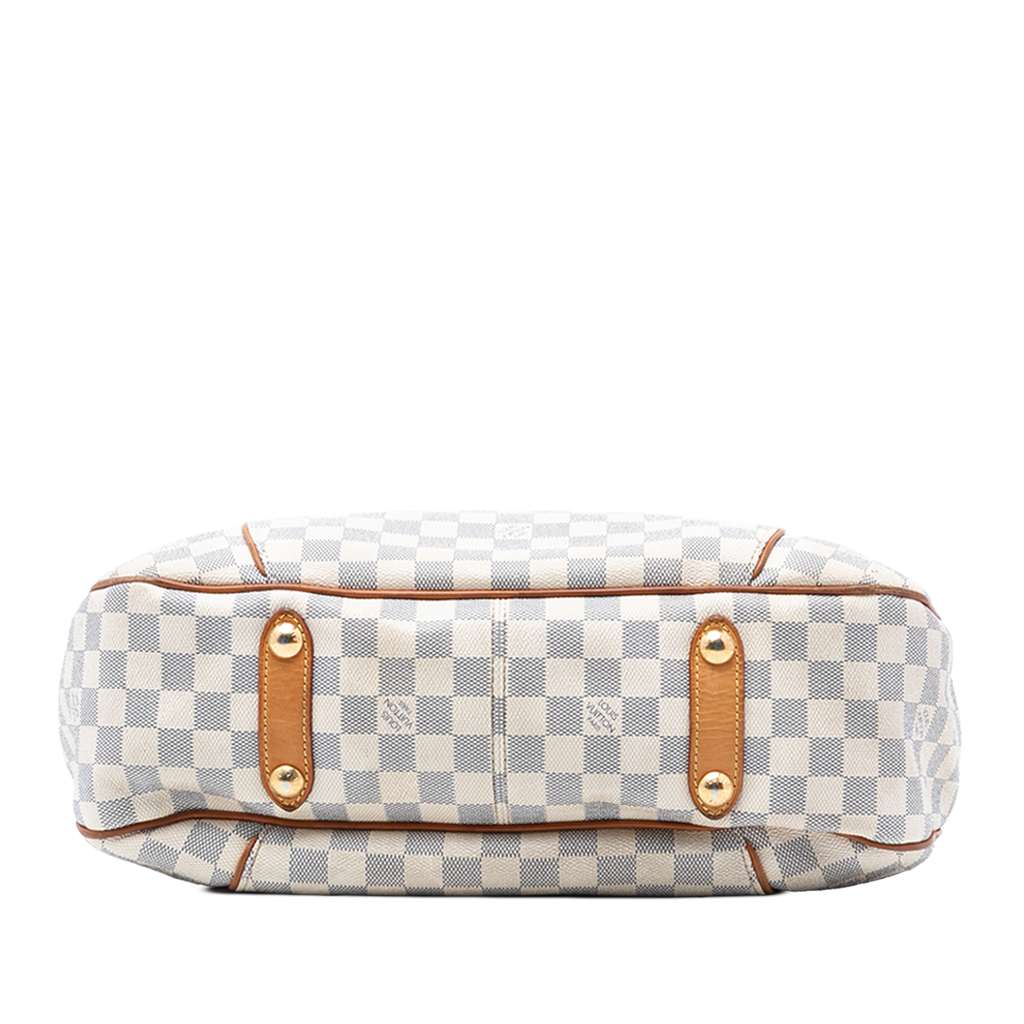 Louis Vuitton Damier Azur Galliera PM White Good condition - Inside View