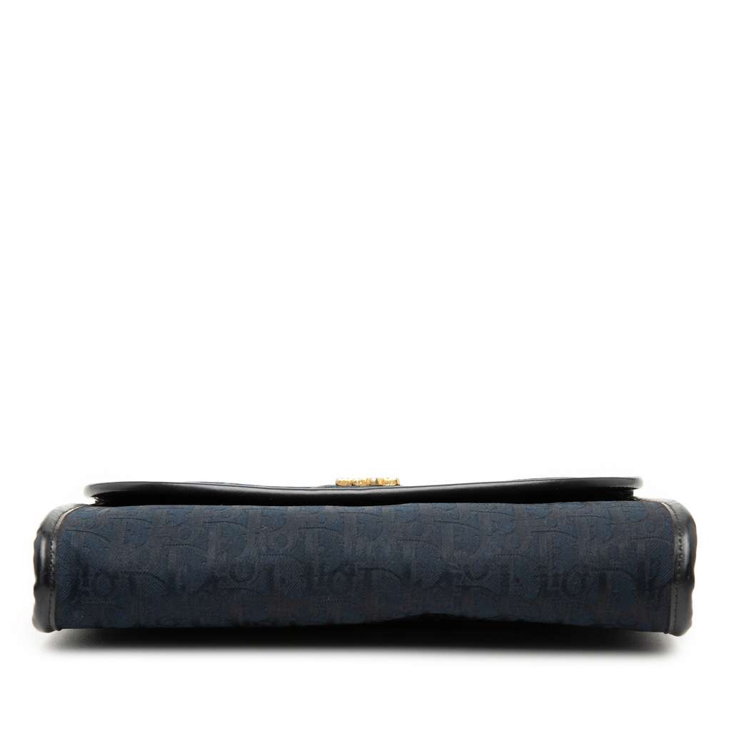 Dior Diorissimo Trotter Canvas Chain Crossbody Blue Canvas Good condition - Inside View