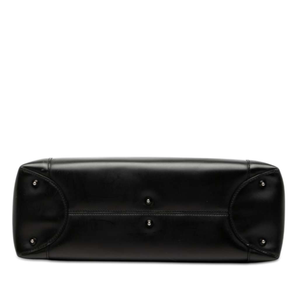 Dior Leather Malice Pearl Satchel Black Leather Good condition - Inside View