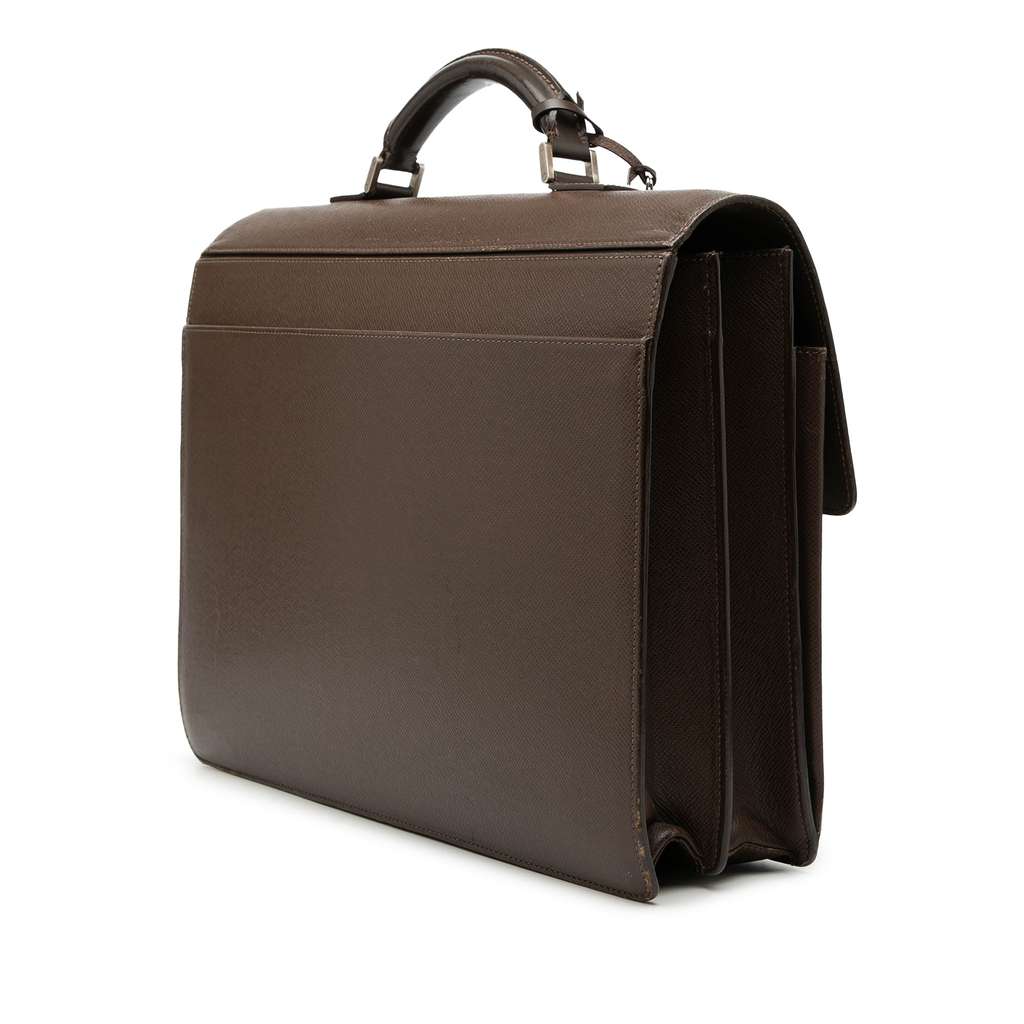 Louis Vuitton Taiga Robusto 2 Brown Leather Good condition - Back View