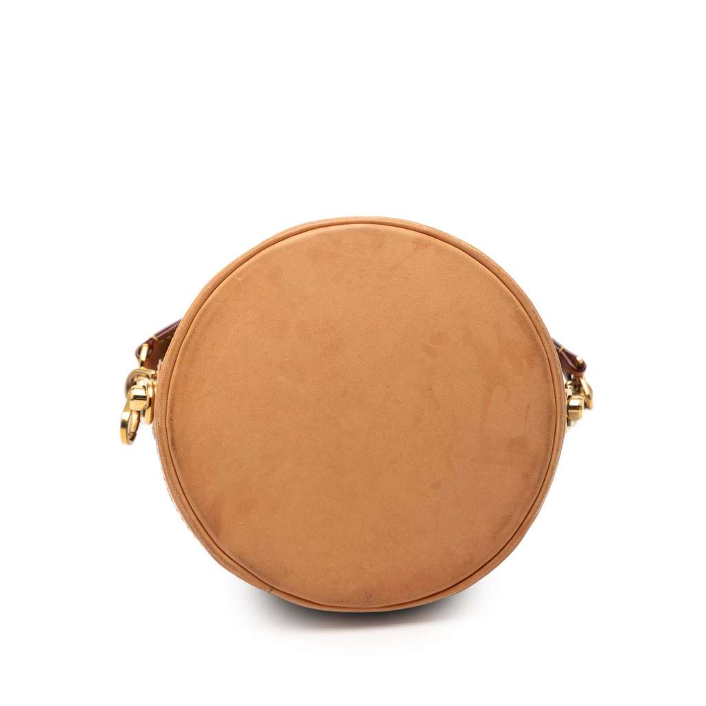 Louis Vuitton Monogram Duffle Bucket Bag Brown Good condition - Inside View