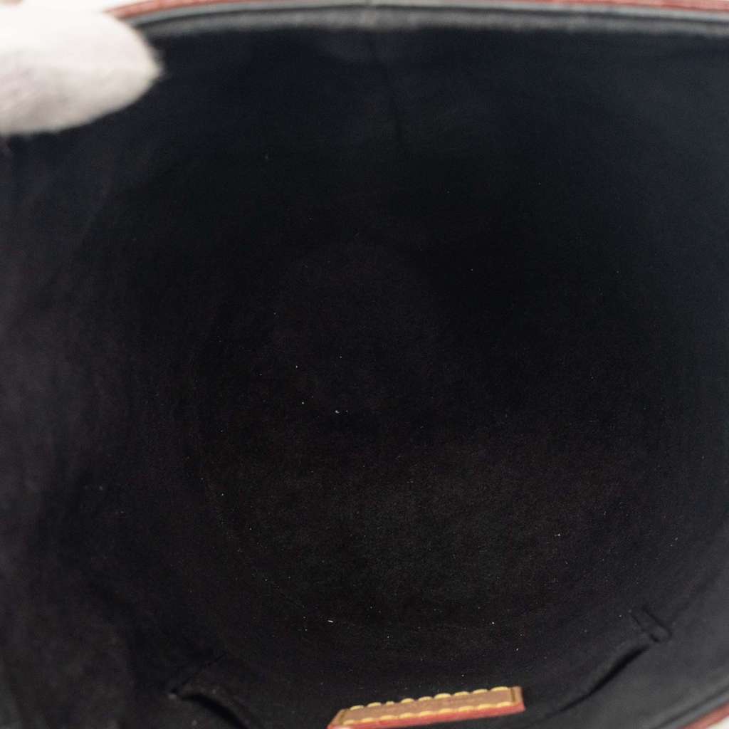 Louis Vuitton Monogram Duffle Bucket Bag Brown Good condition - Model View