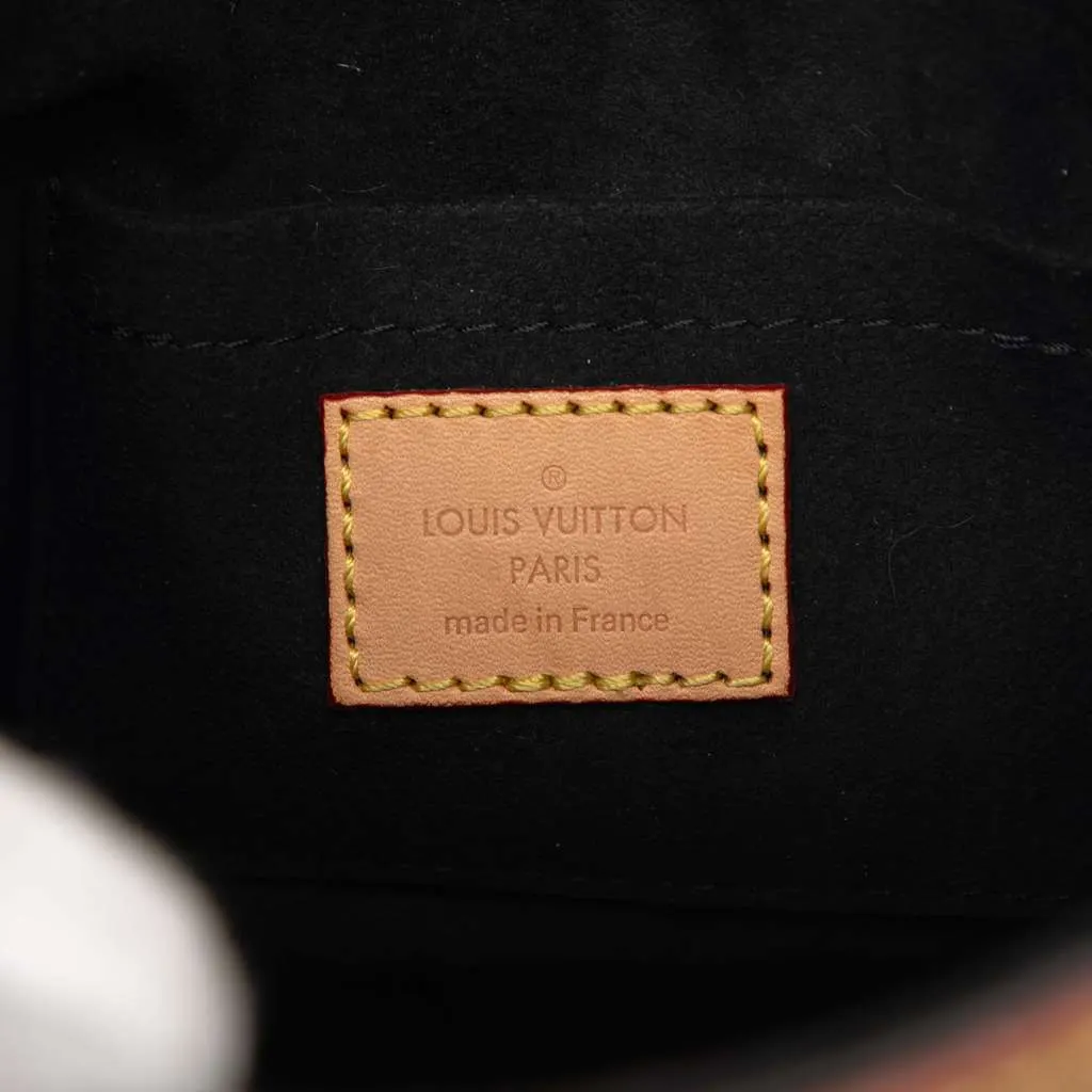 Louis Vuitton Monogram Duffle Bucket Bag Brown Canvas Very good - Box View