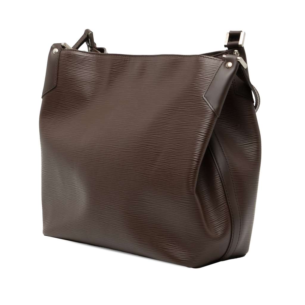 Louis Vuitton Epi Mandara MM Brown Leather Good condition - Back View