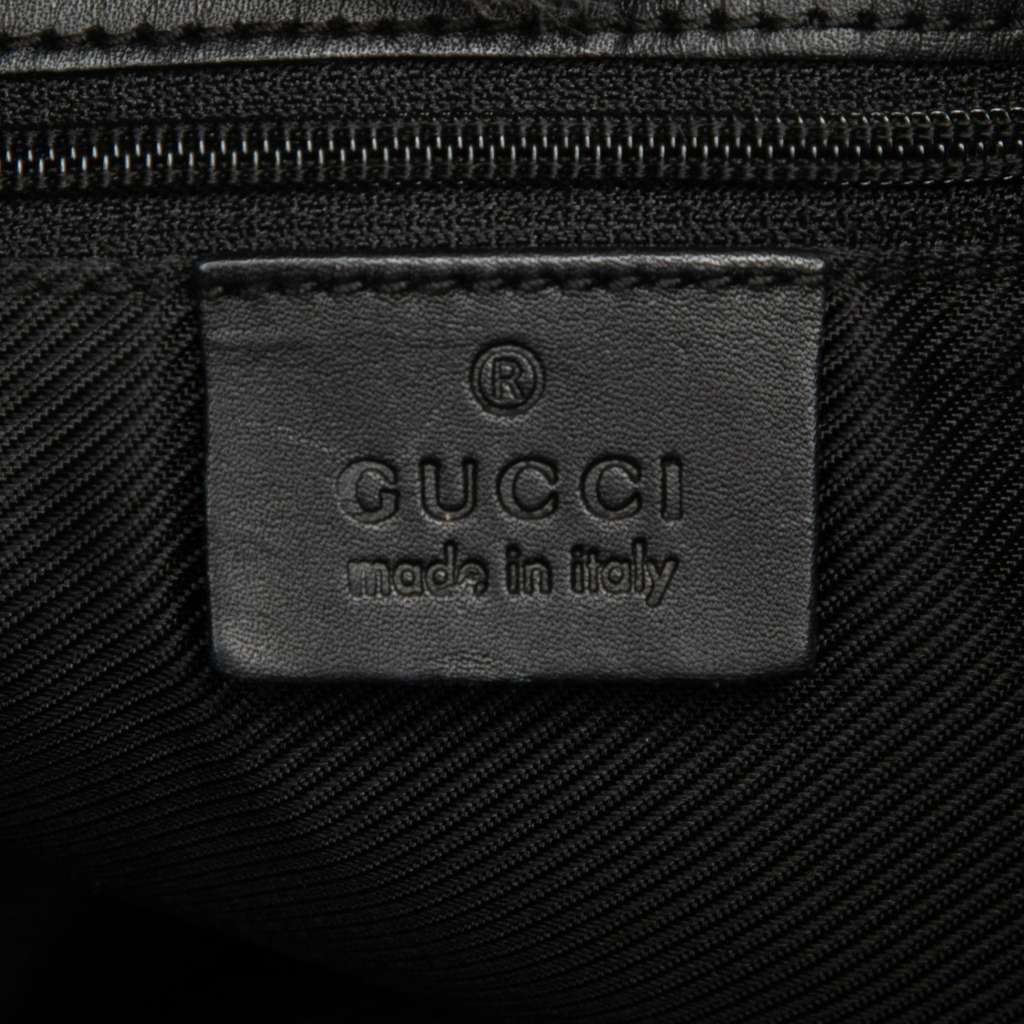 Gucci GG Canvas Tote Black Canvas Good condition - Box View