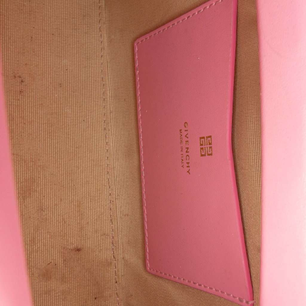Givenchy Mini Box Calfskin Antigona Stretch Top Handle Bag Pink Leather Good condition - Box View