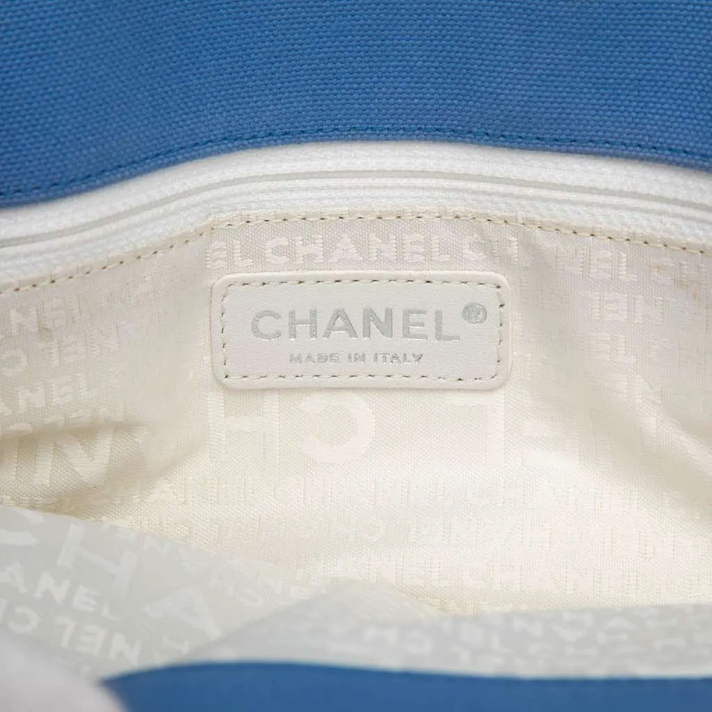Chanel Canvas No 5 Sport Tote White Canvas Very good - Box View