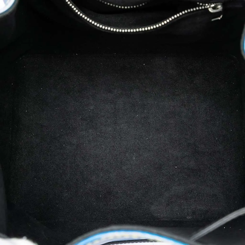 Louis Vuitton Epi Denim Petit Bicolor Noe Blue Leather Very good - Model View